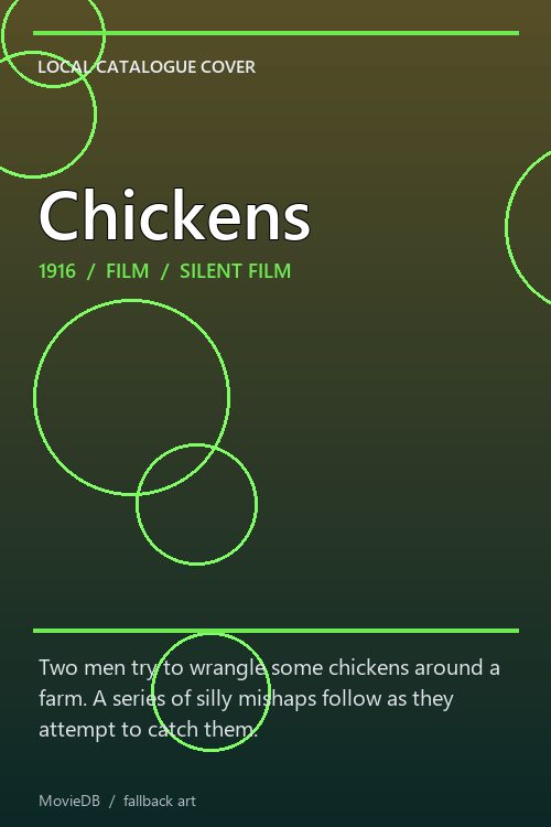 Chickens poster