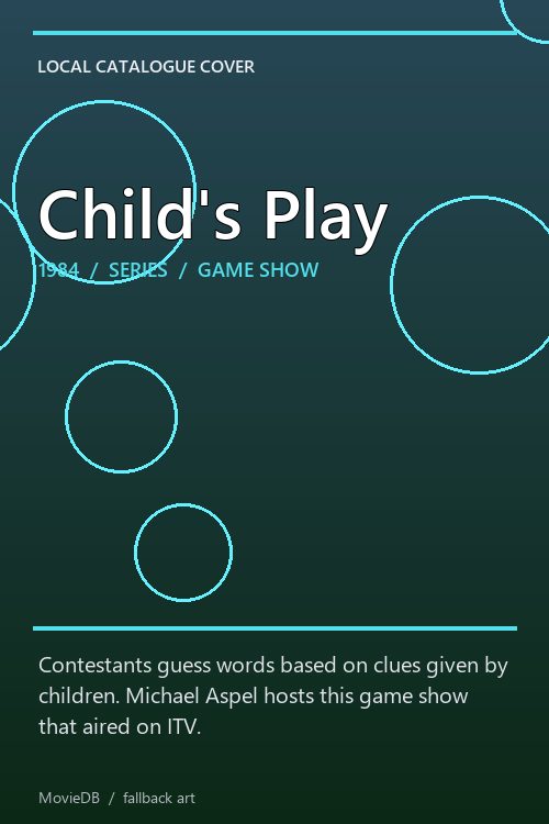 Child's Play poster