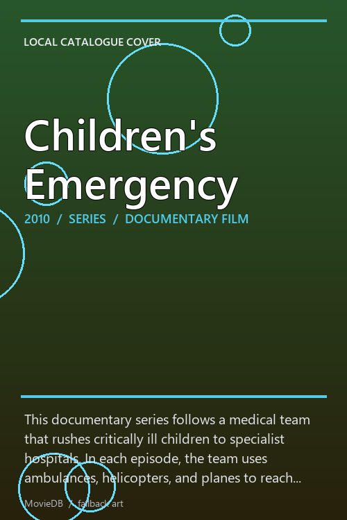 Children's Emergency poster