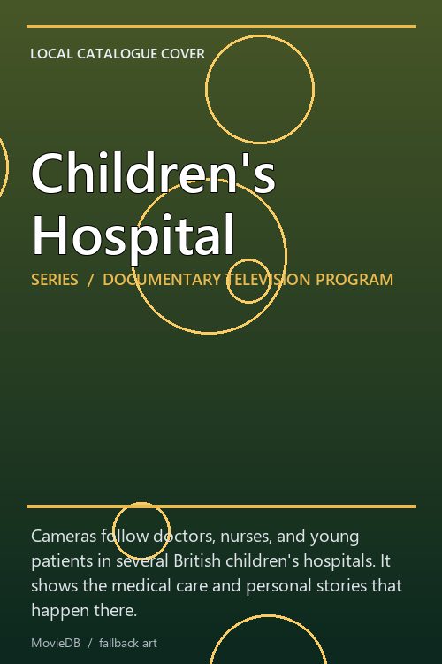 Children's Hospital poster