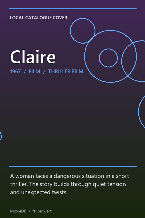Claire poster
