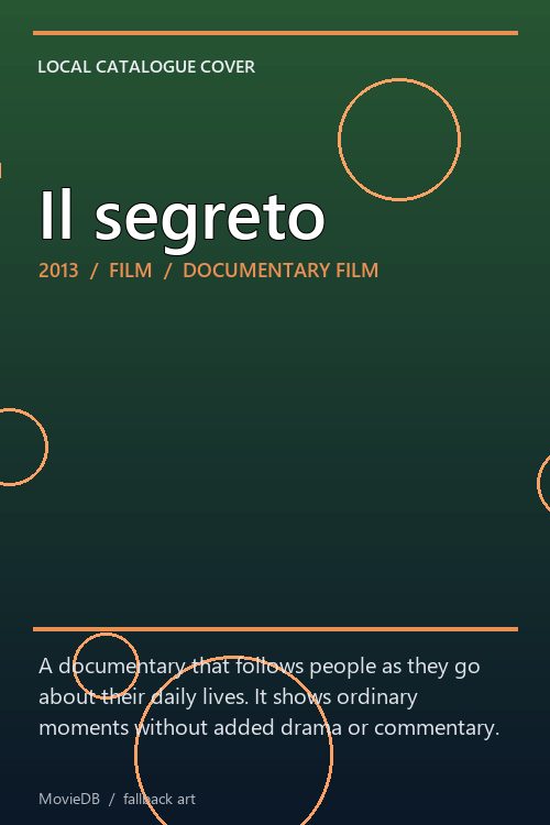 Il segreto poster