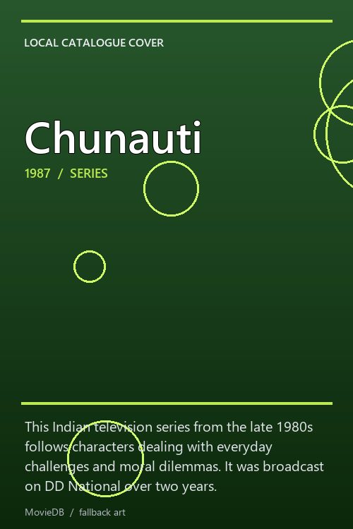 Chunauti poster