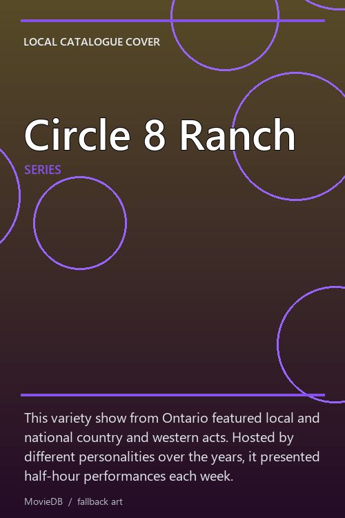 Circle 8 Ranch poster