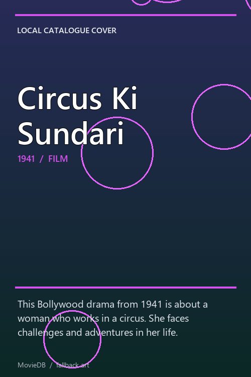 Circus Ki Sundari poster