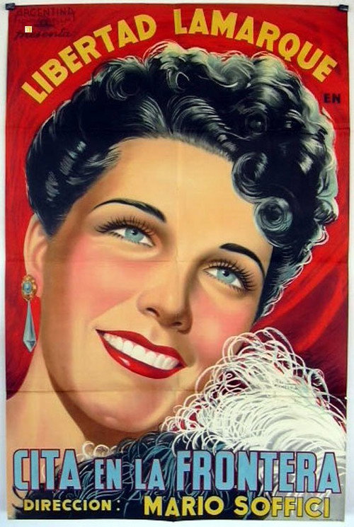 Cita en la frontera poster