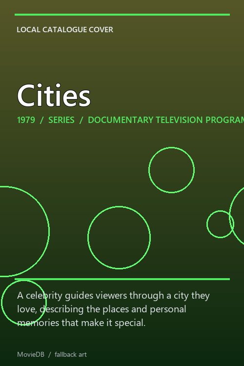 Cities poster