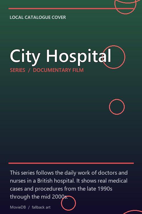 City Hospital poster