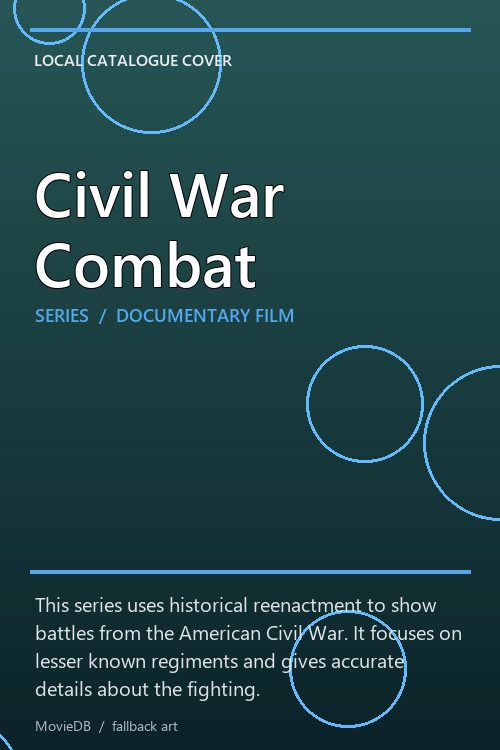 Civil War Combat poster