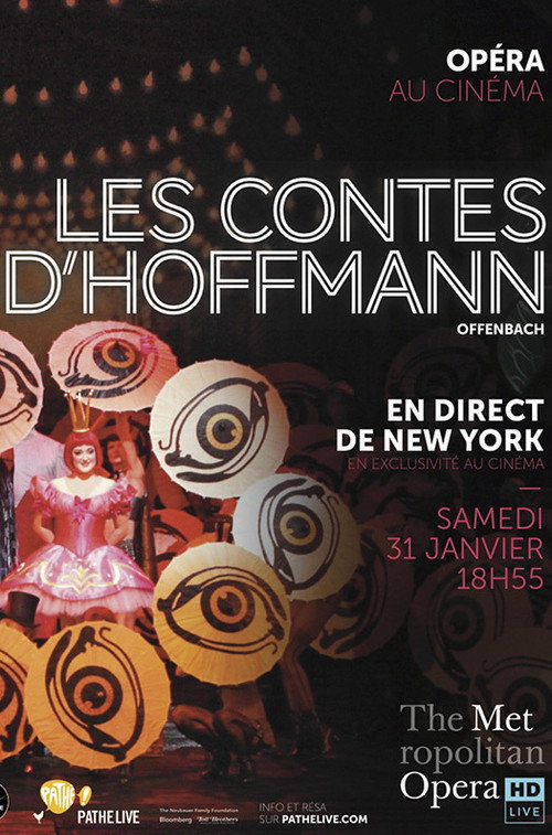 Les contes d'Hoffmann poster