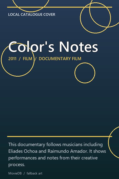 Color's Notes poster