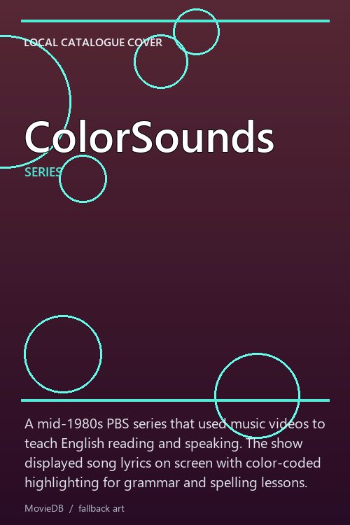 ColorSounds poster