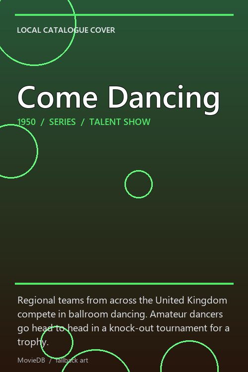 Come Dancing poster