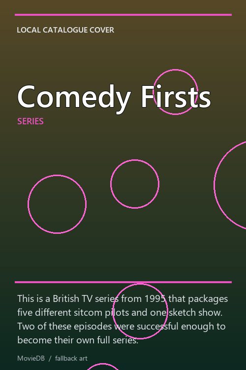 Comedy Firsts poster