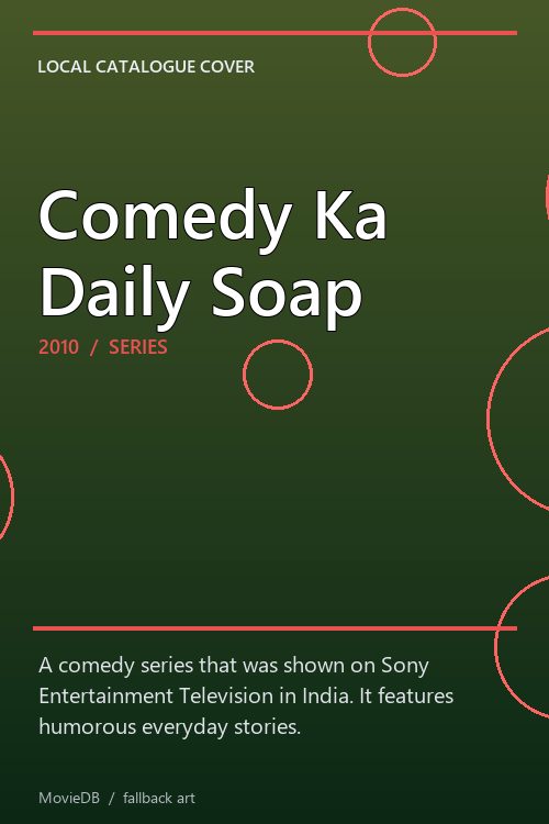 Comedy Ka Daily Soap poster