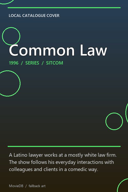 Common Law poster
