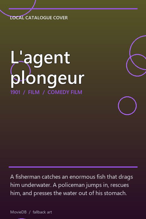 L'agent plongeur poster