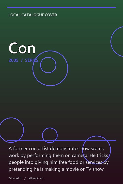 Con poster