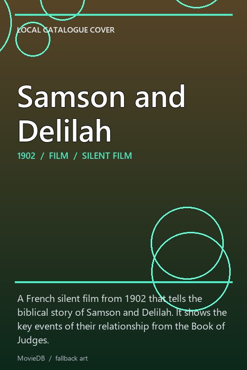 Samson and Delilah poster