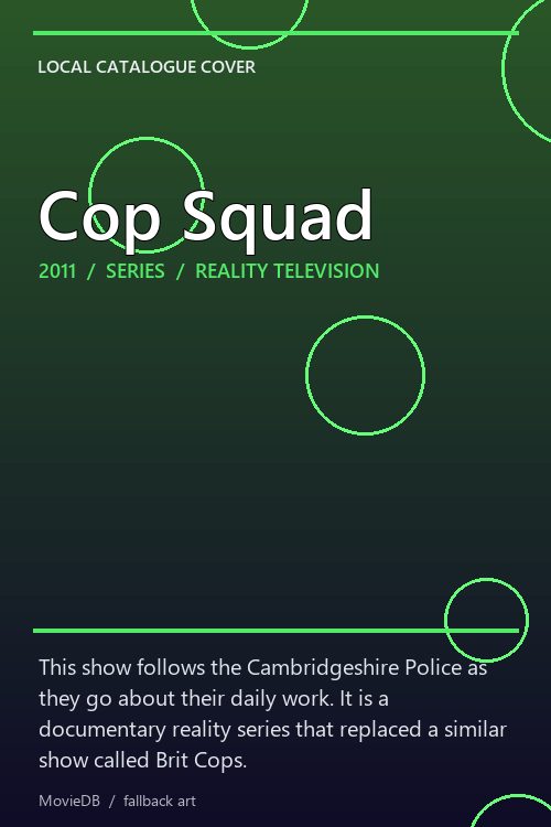 Cop Squad poster