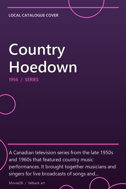 Country Hoedown poster