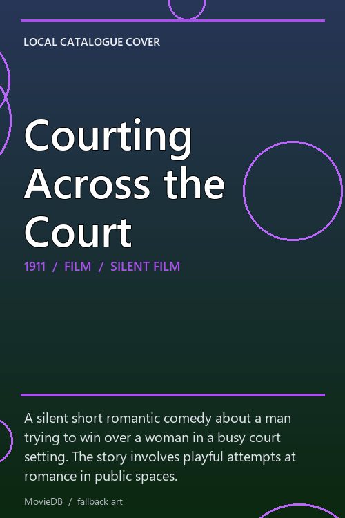 Courting Across the Court poster