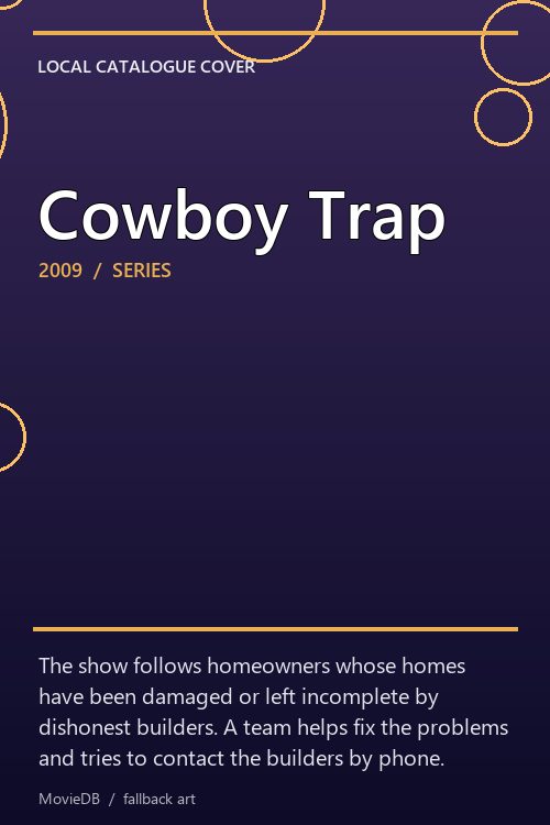 Cowboy Trap poster