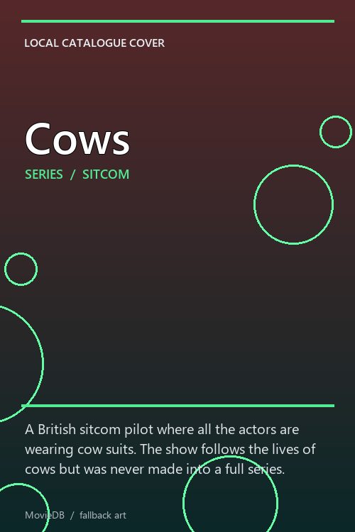 Cows poster