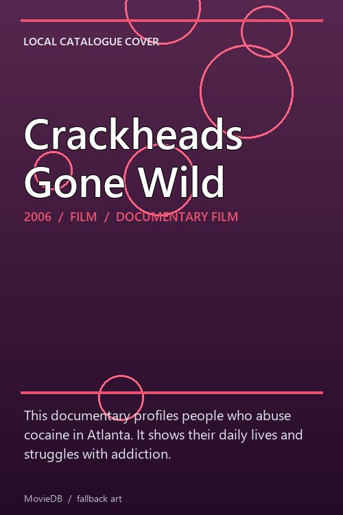 Crackheads Gone Wild poster