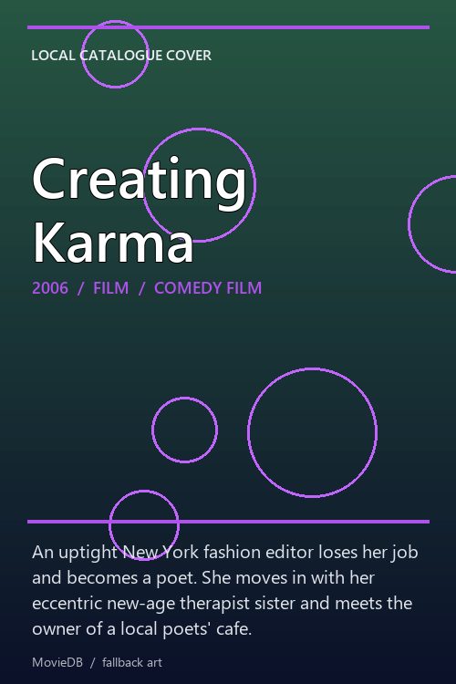 Creating Karma poster