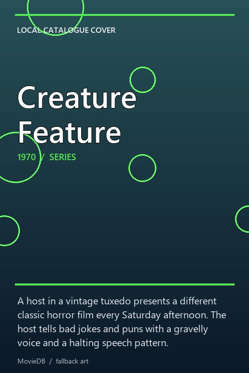 Creature Feature poster