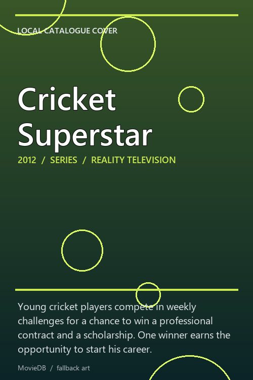 Cricket Superstar poster