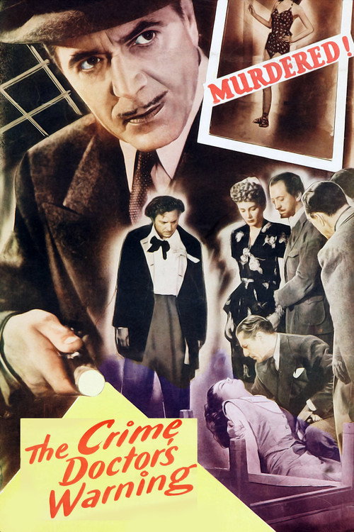 Crime Doctor's Warning poster