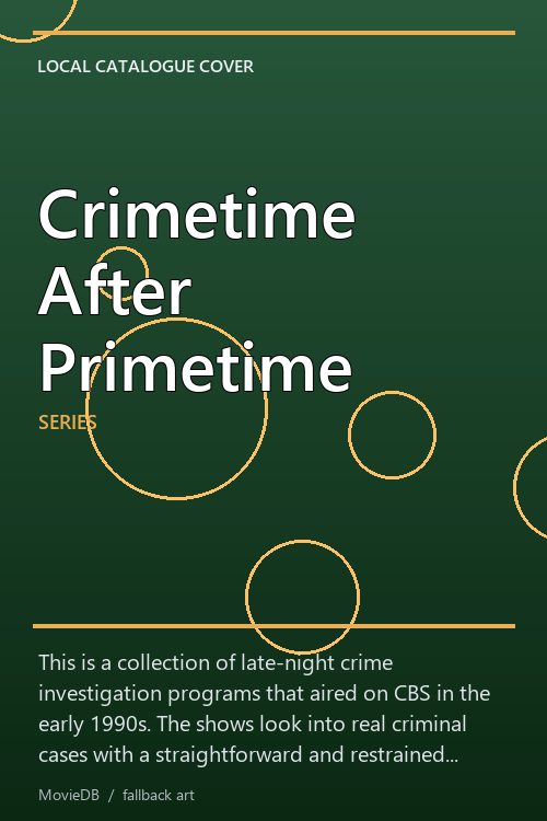 Crimetime After Primetime poster