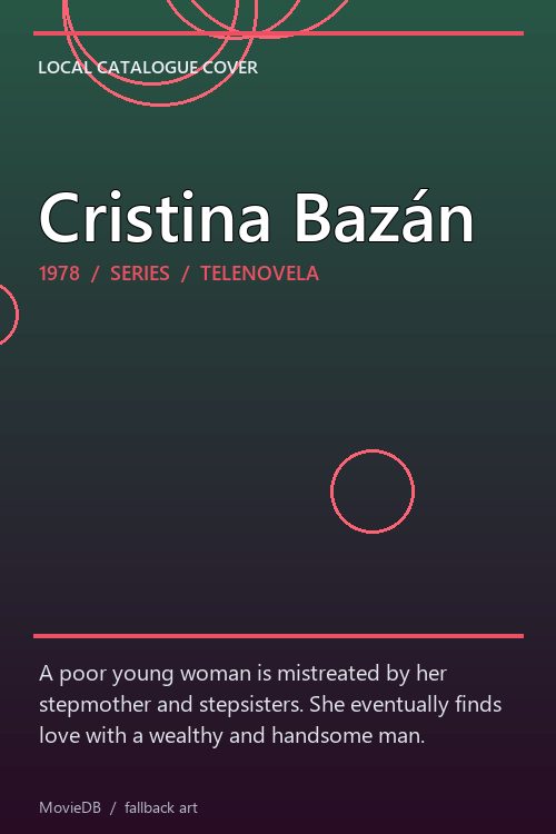Cristina Bazán poster