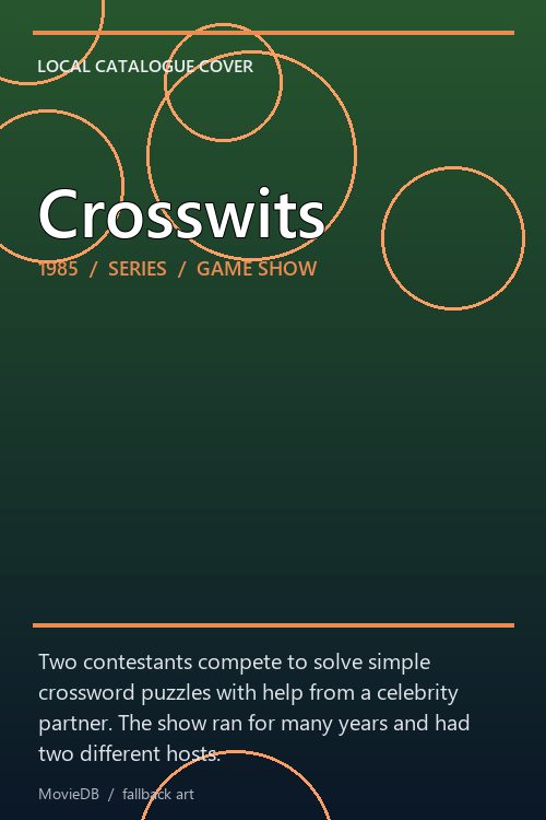 Crosswits poster