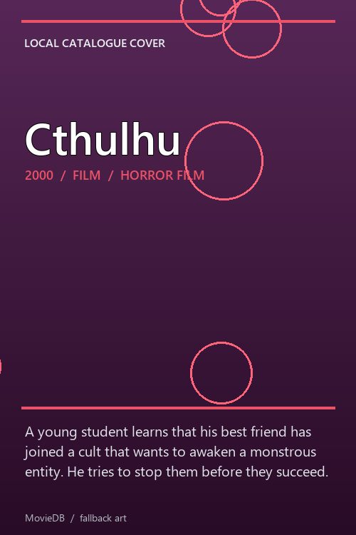 Cthulhu poster