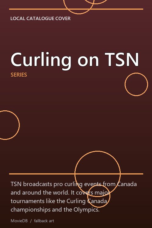 Curling on TSN poster