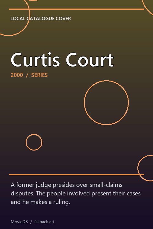 Curtis Court poster