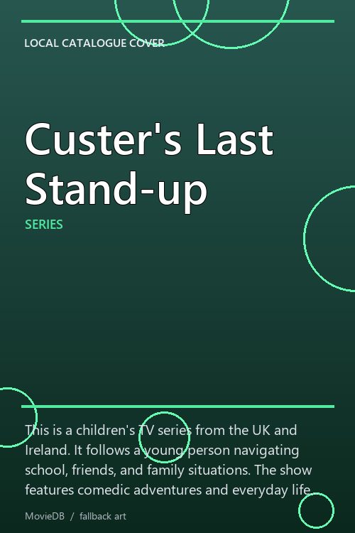Custer's Last Stand-up poster