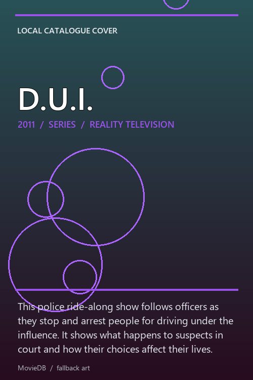 D.U.I. poster