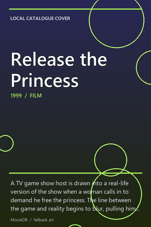 Release the Princess poster