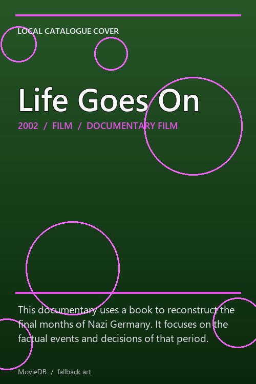 Life Goes On poster