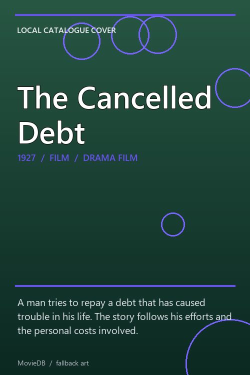 The Cancelled Debt poster