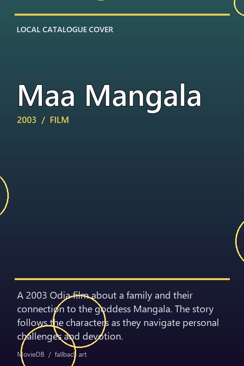 Maa Mangala poster
