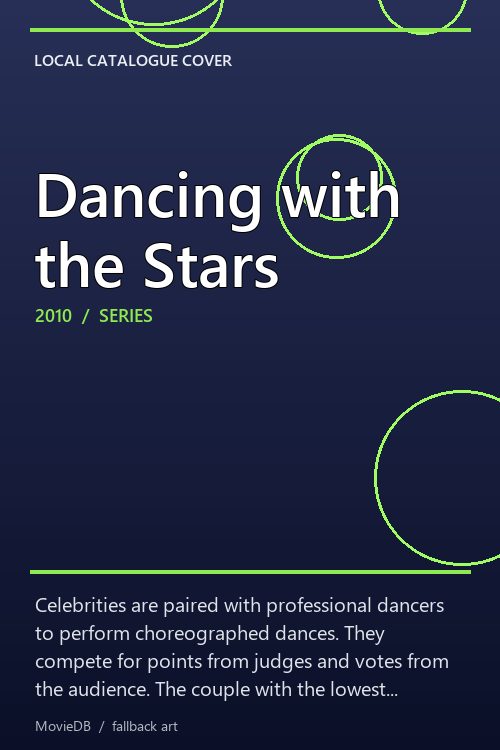 Dancing with the Stars poster