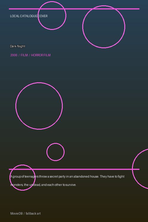Dark Night poster