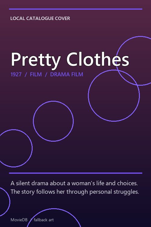 Pretty Clothes poster