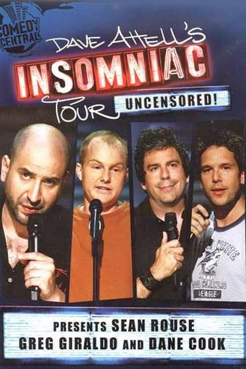 Dave Attell's Insomniac Tour poster
