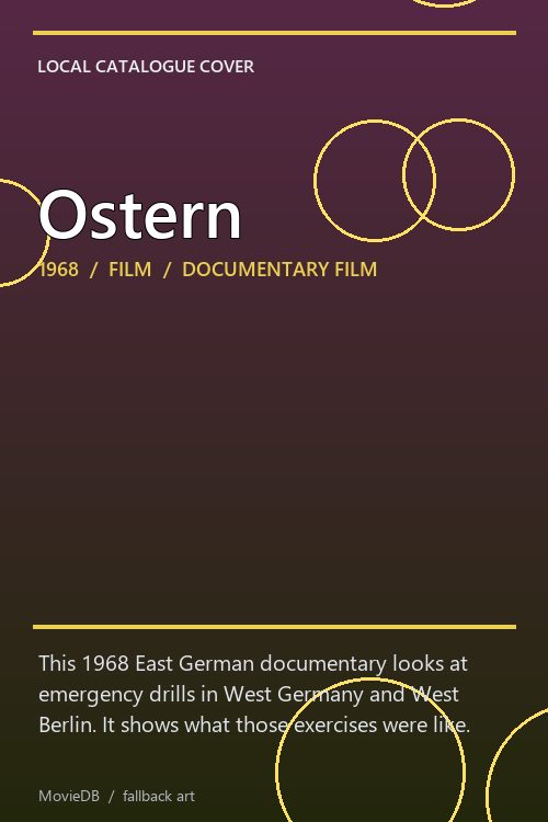 Ostern poster